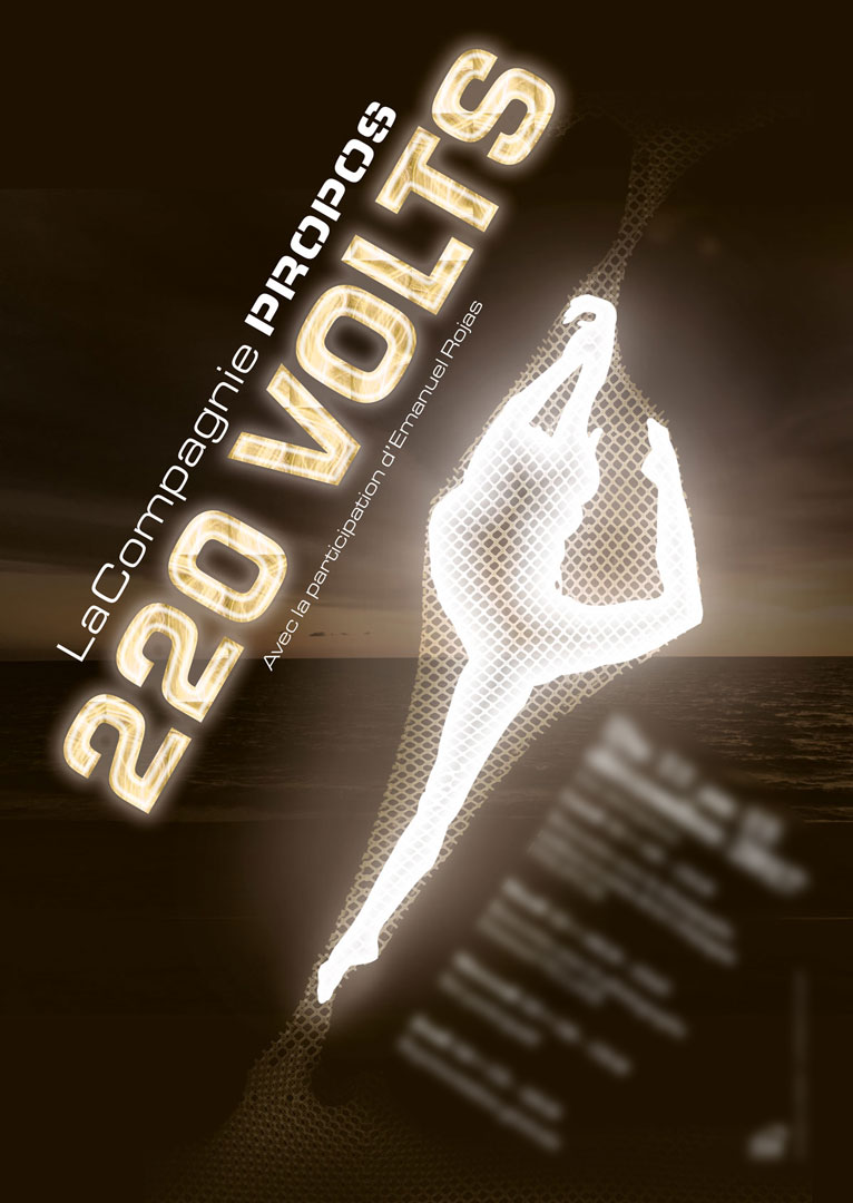 Affiche de spectacle de danse