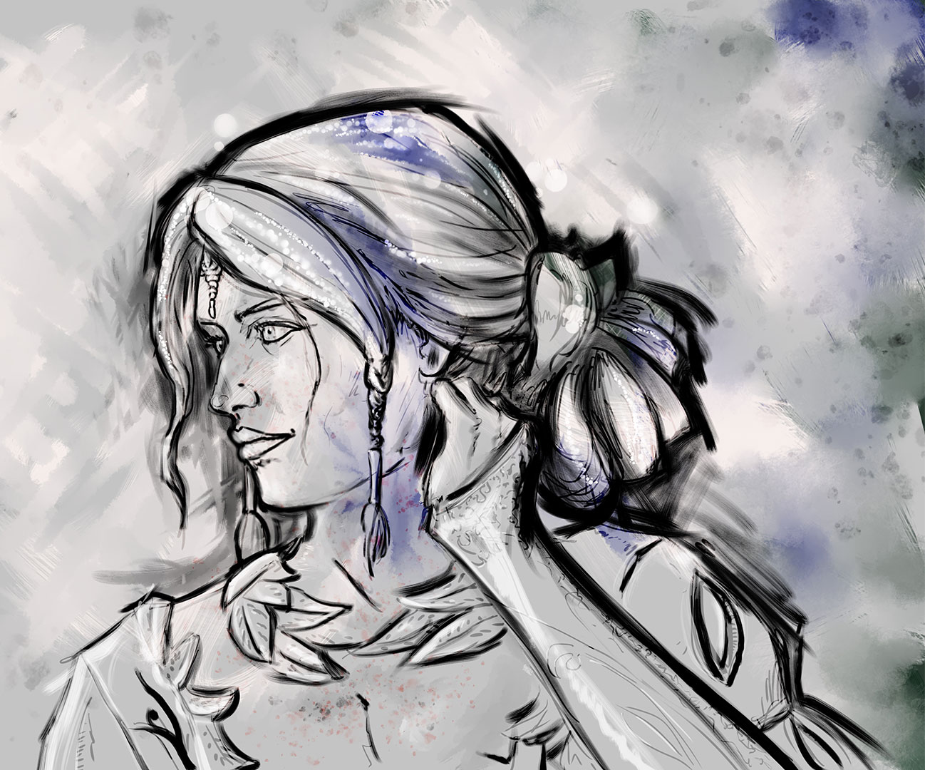 Illustration de Triss Merigold