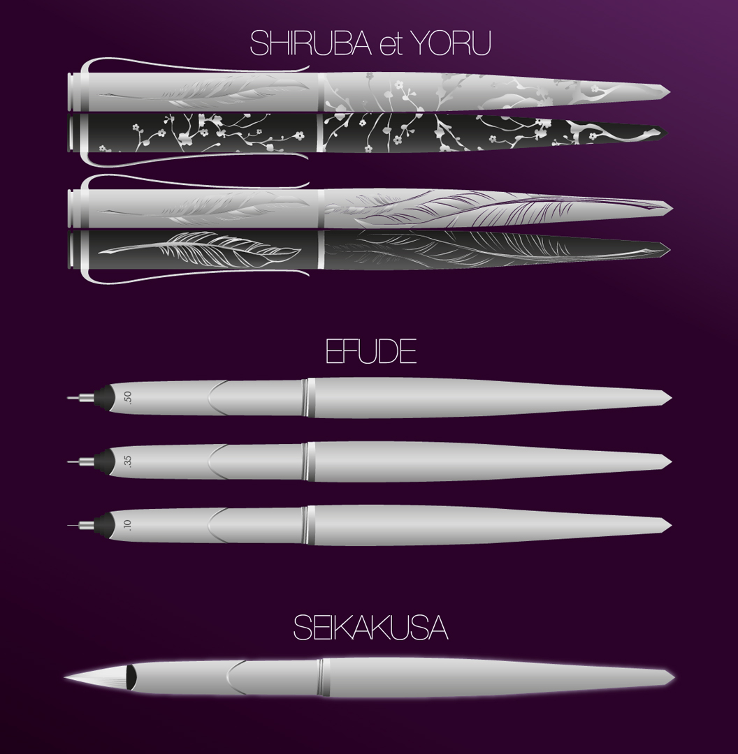 Collection de stylos GeldHane
