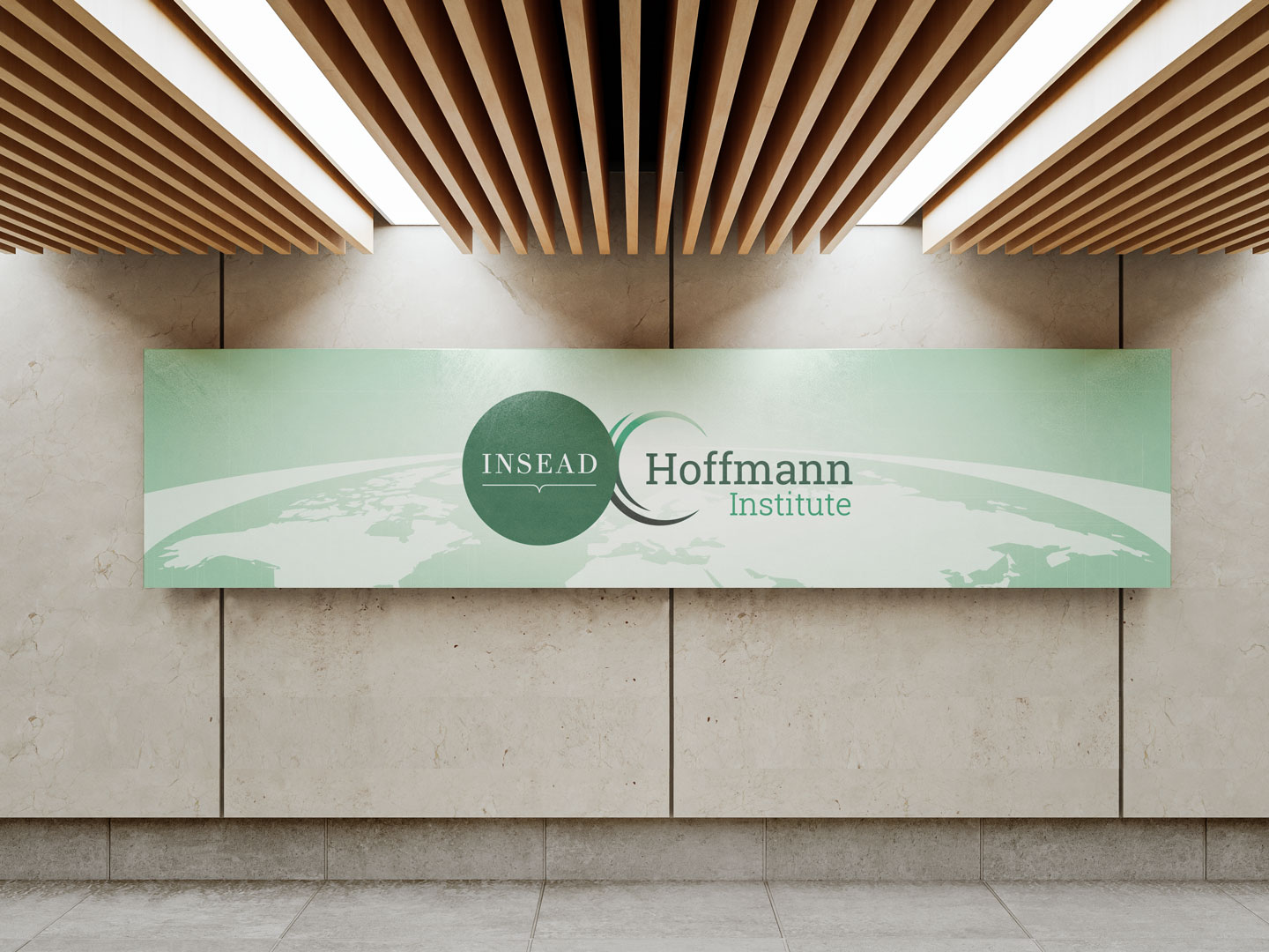 Panneau mural 360x80 cm INSEAD